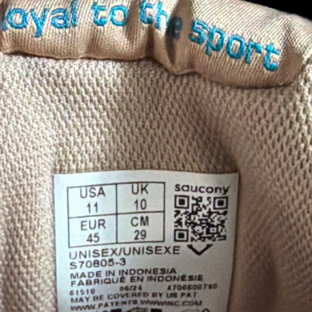Saucony PROGRID TRIUMPH 4 Tan/Royal Bronze/Royal men’s size 11 *NEW* - Picture 12 of 12
